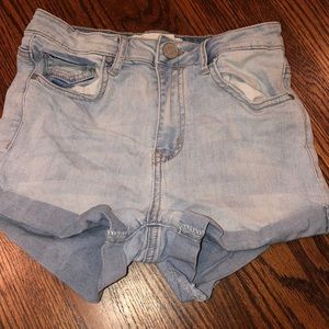 Tilly’s high waisted jean shorts
